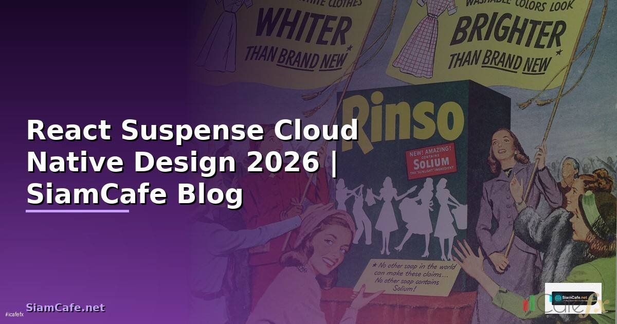 React Suspense Cloud Native Design