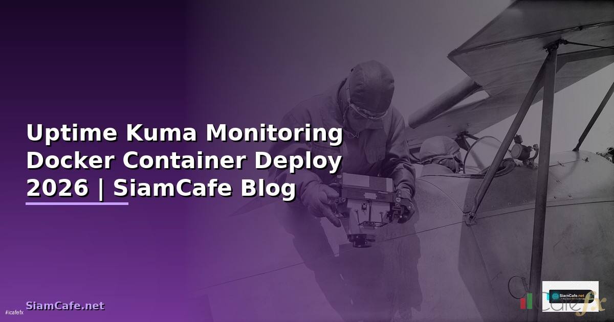 Uptime Kuma Monitoring Docker Container Deploy