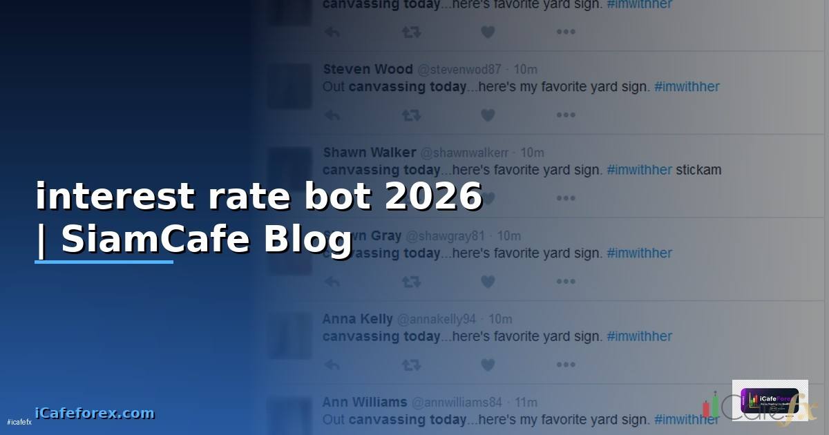 interest rate bot — คู่มือฉบับสมบูรณ์ 2026