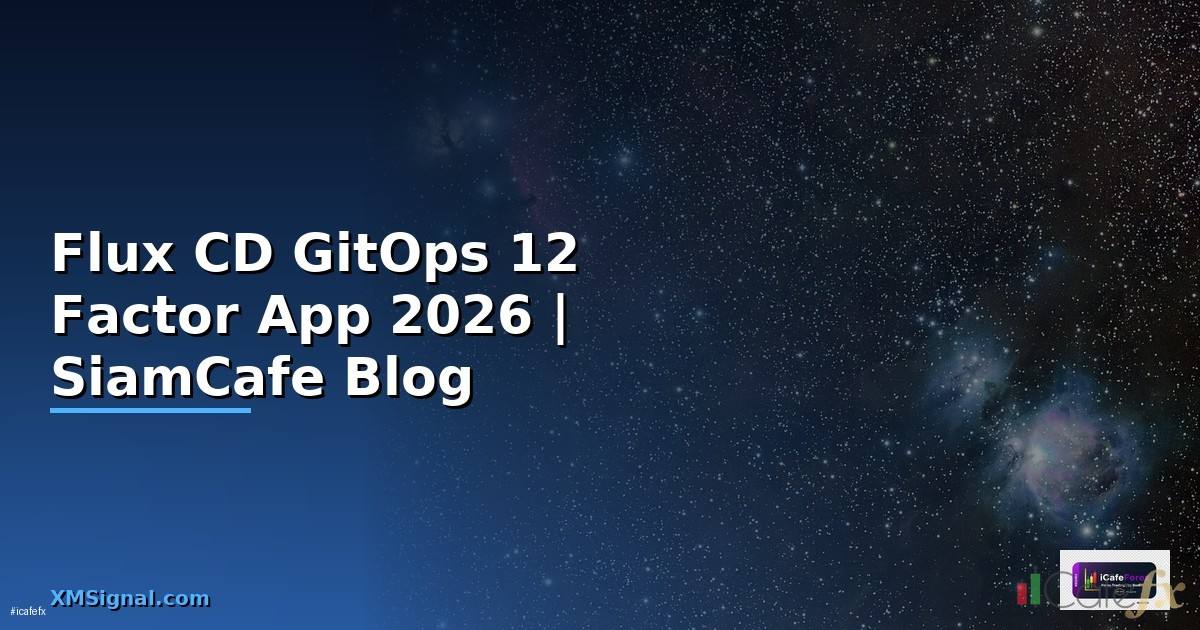 Flux CD GitOps 12 Factor App