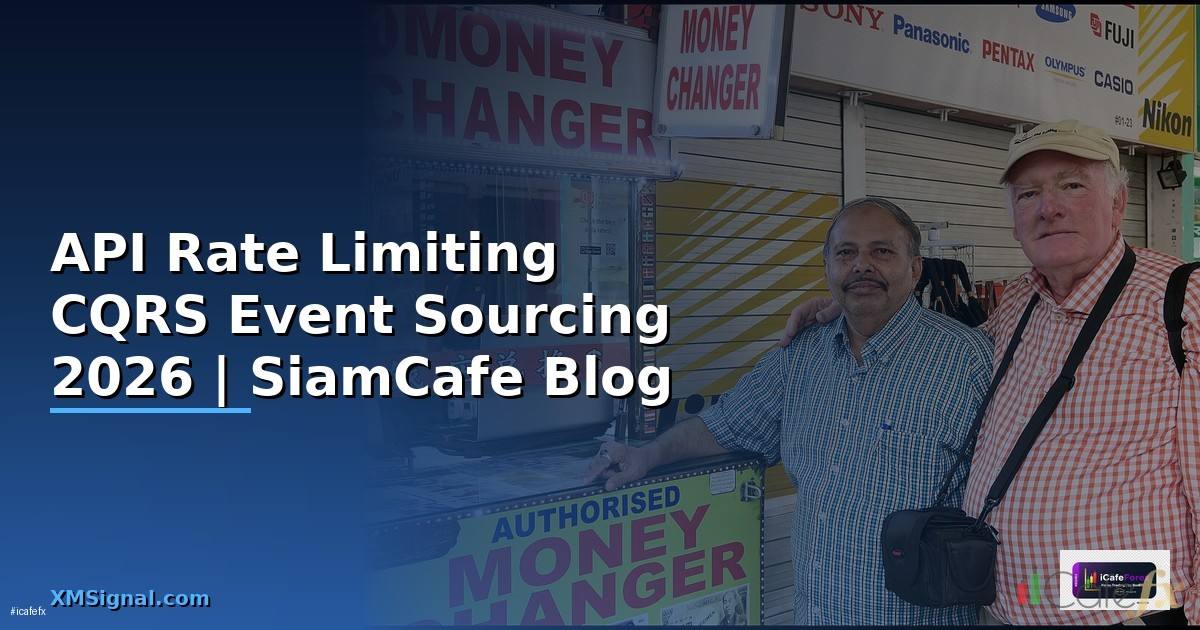 API Rate Limiting CQRS Event Sourcing — คู่มือฉบับสมบูรณ์ 2026