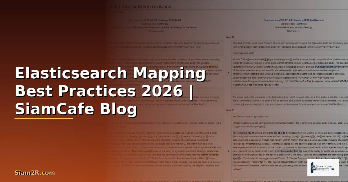 Elasticsearch Mapping Best Practices ที่ต้องรู้