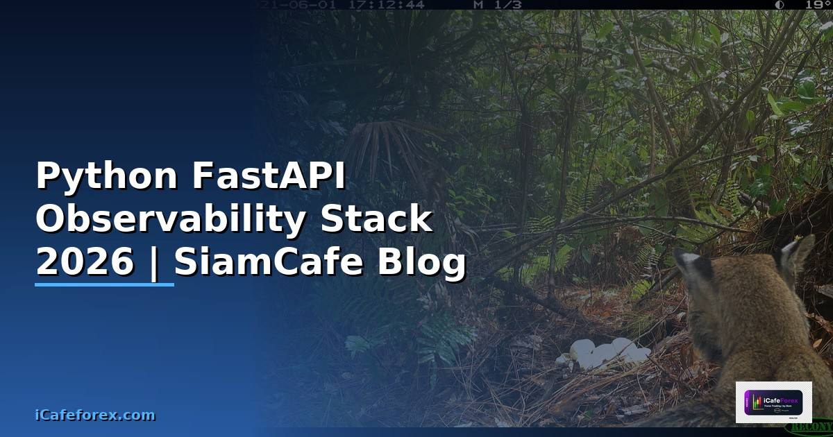 Python FastAPI Observability Stack