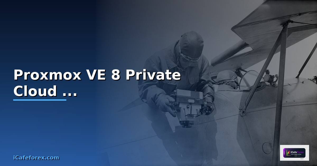 Proxmox VE 8 สร้าง Private Cloud ที่บ้าน — คู่มือฉบับสมบู...