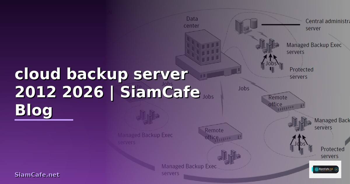 cloud backup server 2012
