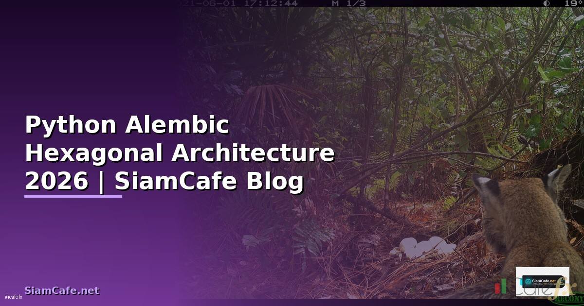 Python Alembic Hexagonal Architecture