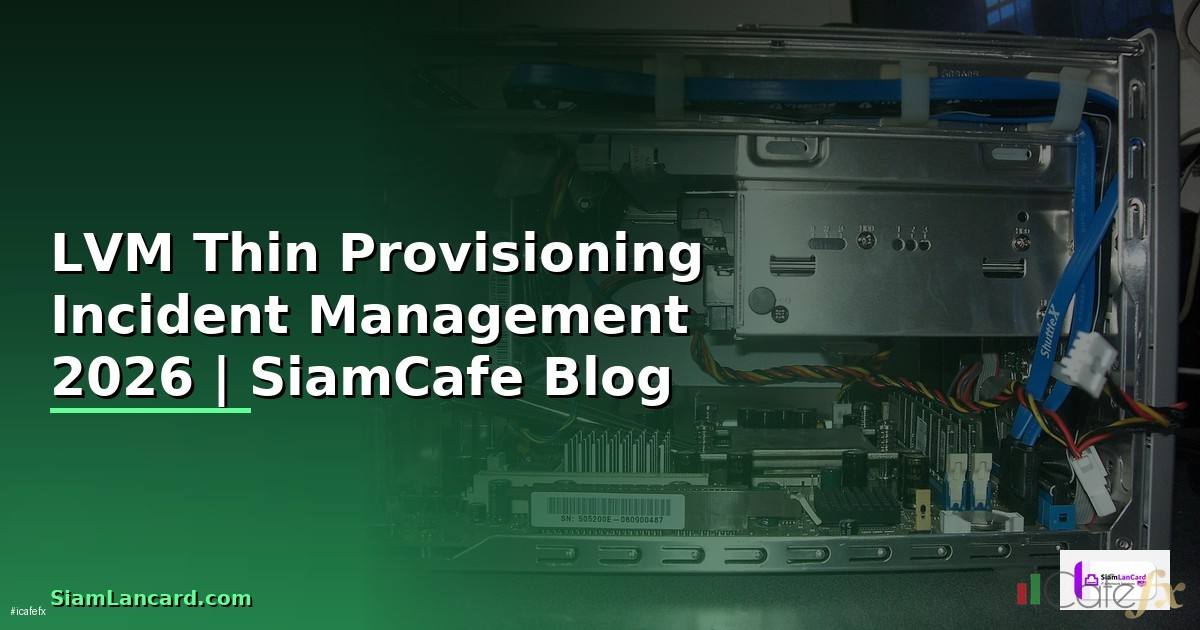 LVM Thin Provisioning Incident Management