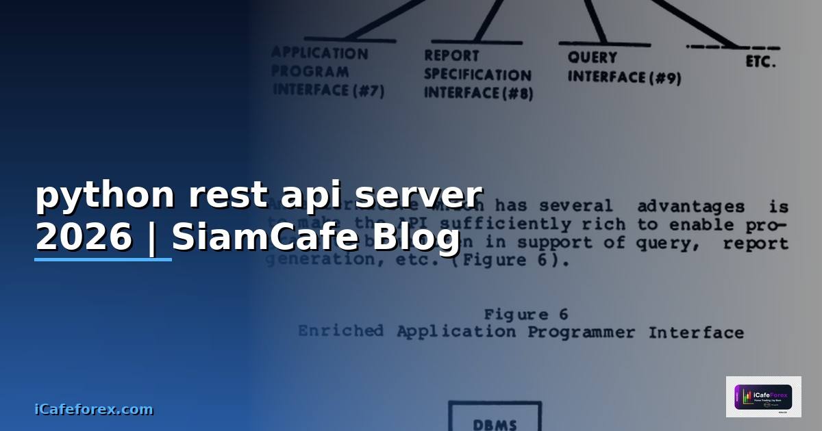 python rest api server