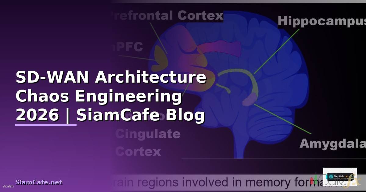 SD-WAN Architecture Chaos Engineering