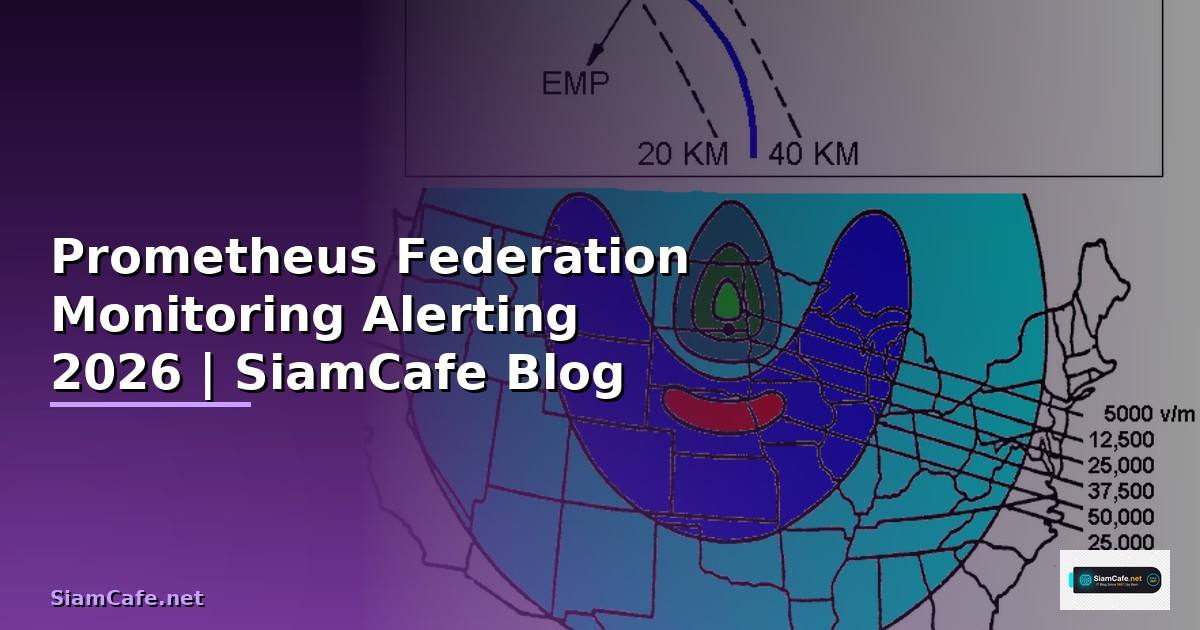 Prometheus Federation Monitoring และ Alerting