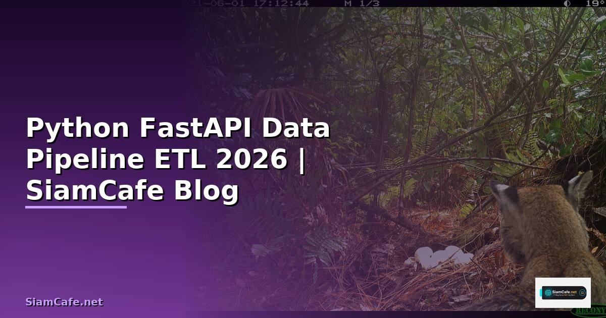Python FastAPI Data Pipeline ETL