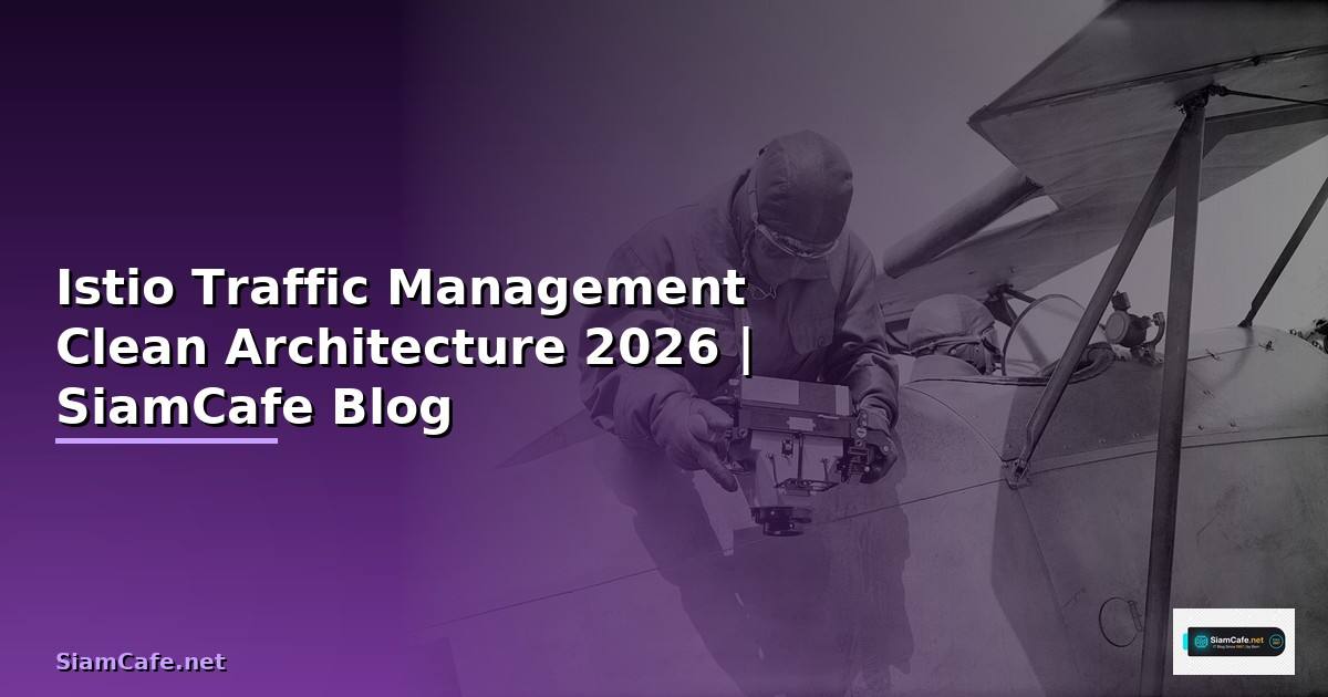 Istio Traffic Management Clean Architecture