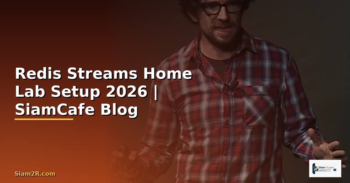 Redis Streams Home Lab Setup