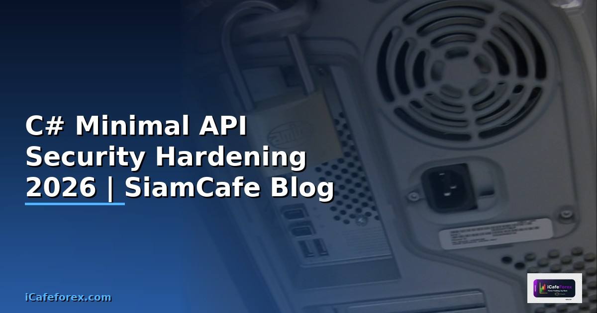 C# Minimal API Security Hardening ป้องกันแฮก