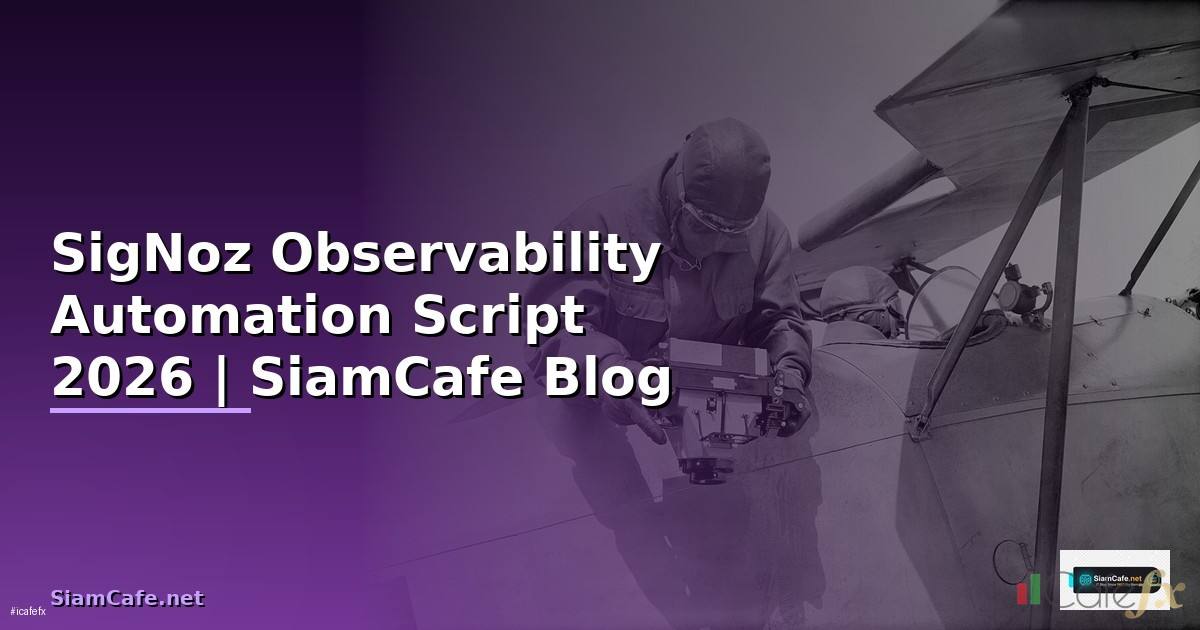 SigNoz Observability Automation Script