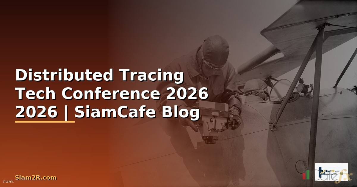 Distributed Tracing Tech Conference 2026 — คู่มือฉบับสมบูรณ์ 2026