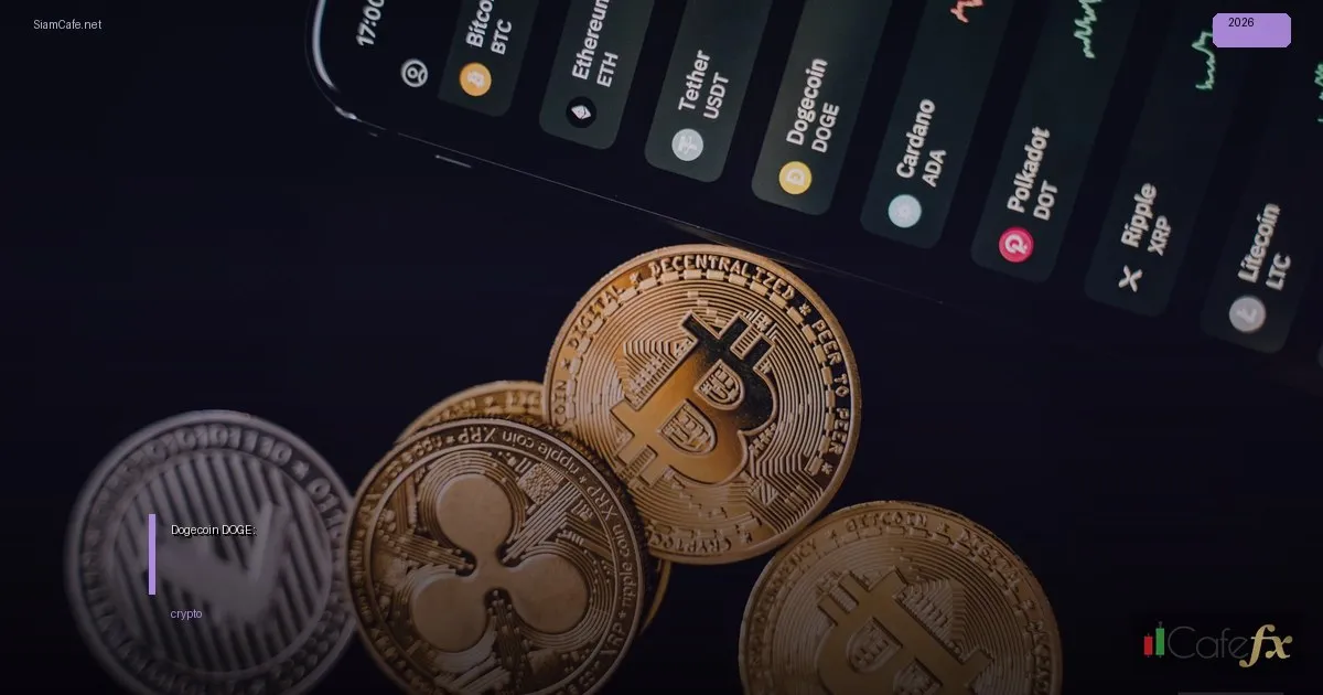 Dogecoin DOGE เหรียญมีม: คู่มือเทรดและคำนวณความเสี่ยงฉบับละเอียด