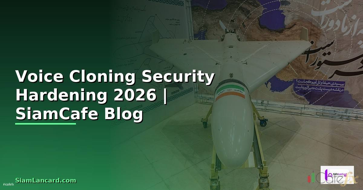 Voice Cloning Security Hardening ป้องกันแฮก —