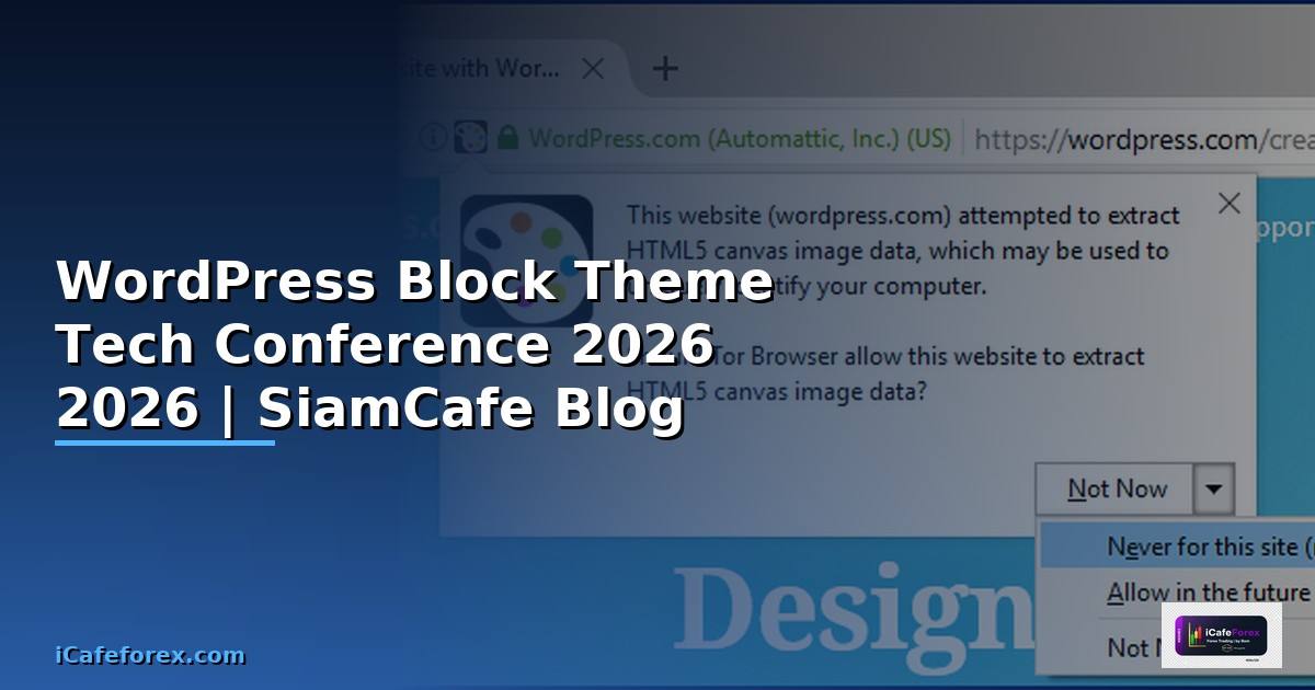WordPress Block Theme Tech Conference 2026