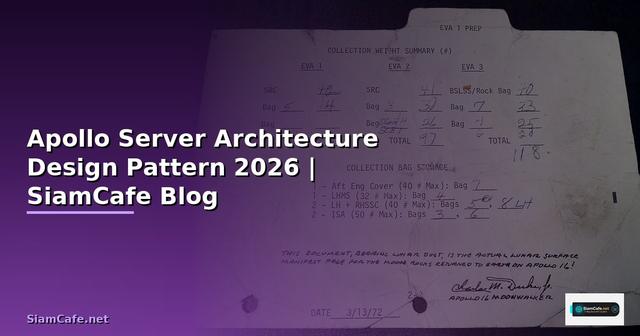 Apollo Server Architecture Design Pattern