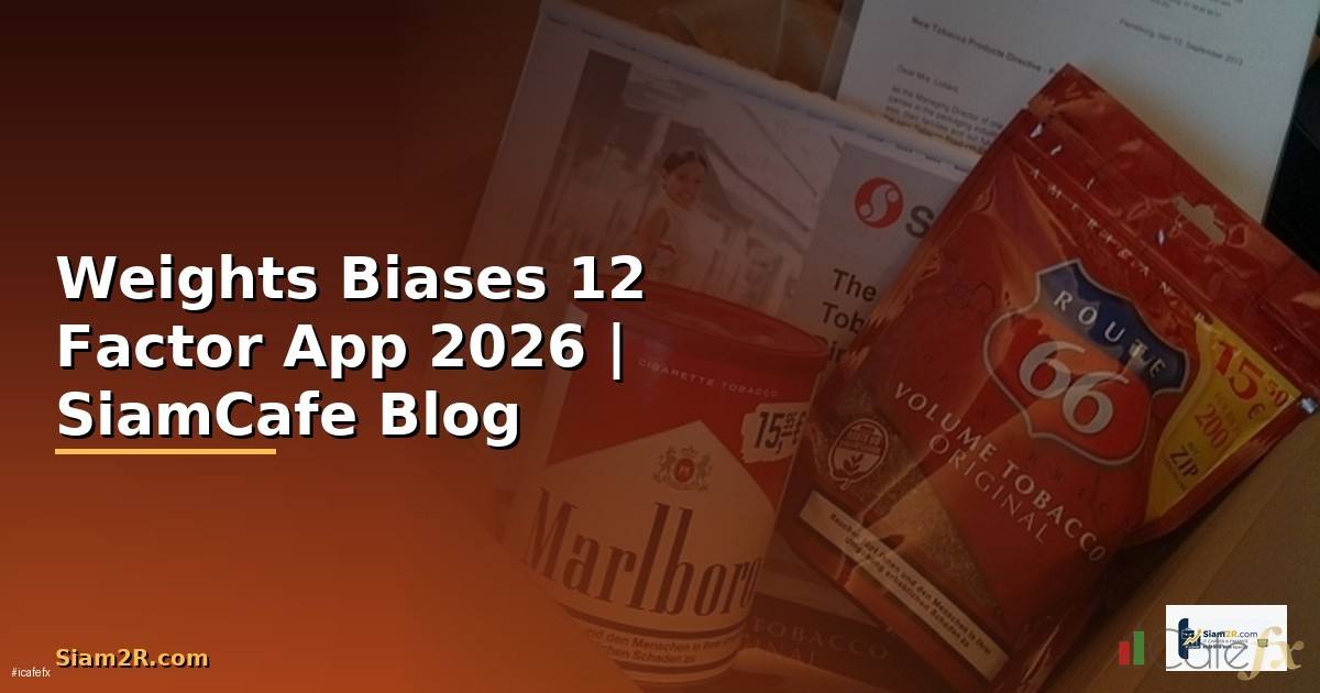 Weights Biases 12 Factor App