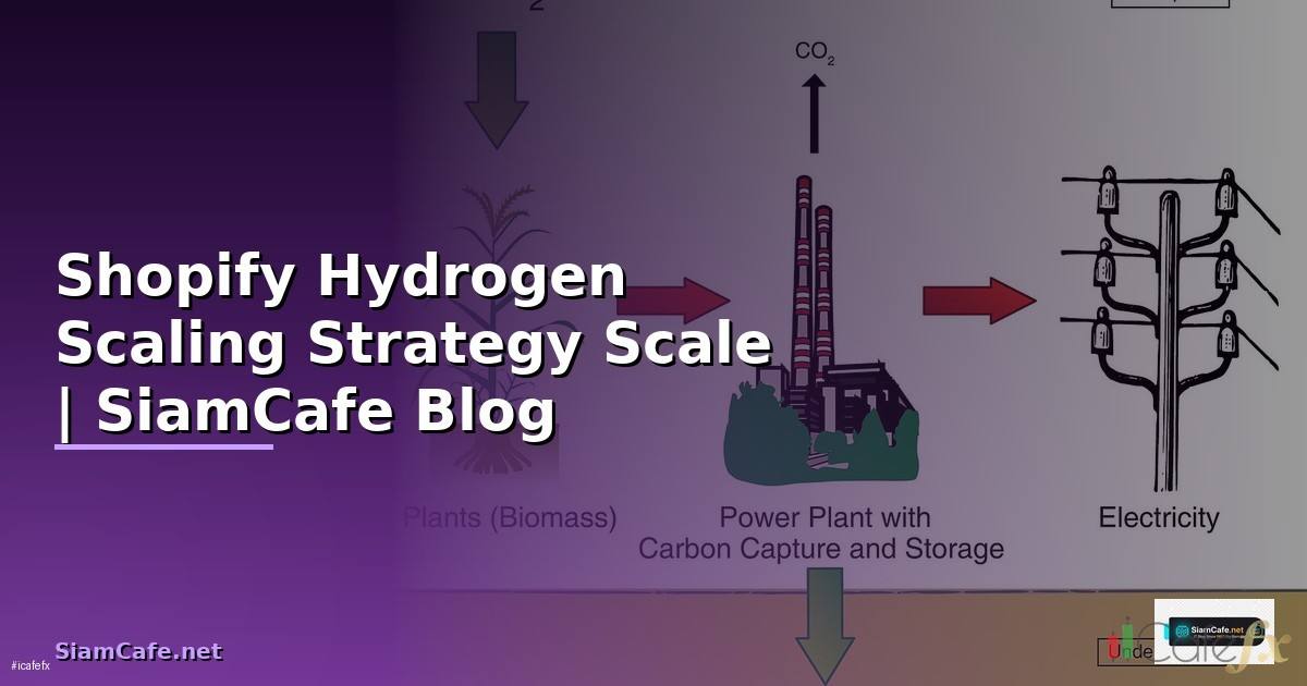 Shopify Hydrogen Scaling Strategy วิธี Scale