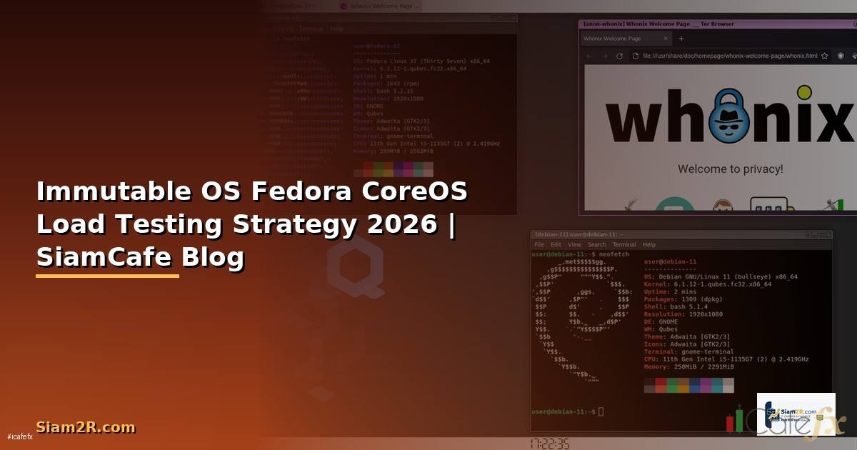 Immutable OS Fedora CoreOS Load Testing Strategy