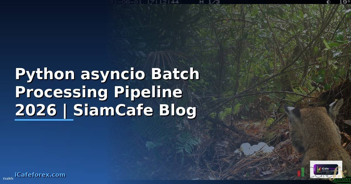 Python asyncio Batch Processing Pipeline