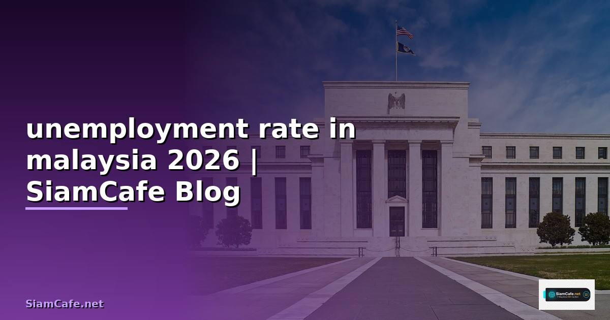 unemployment rate in malaysia