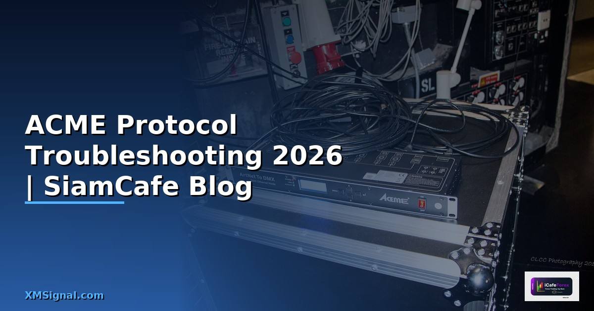 ACME Protocol Troubleshooting แก้ปัญหา