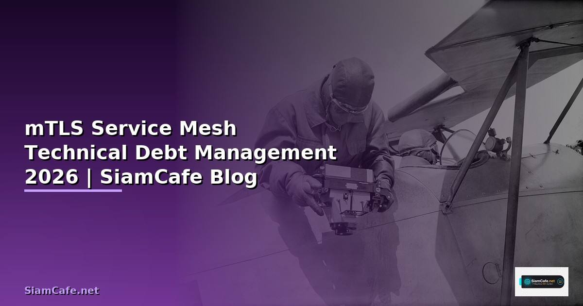 mTLS Service Mesh Technical Debt Management