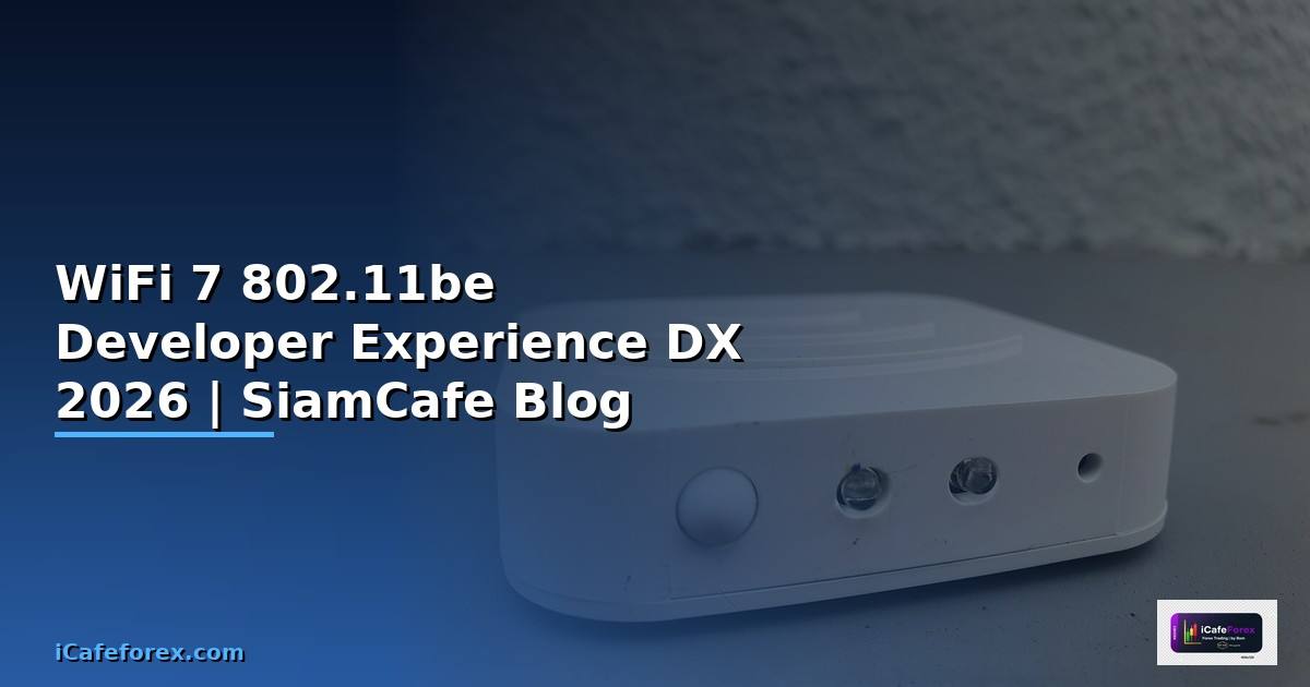 WiFi 7 802.11be Developer Experience DX