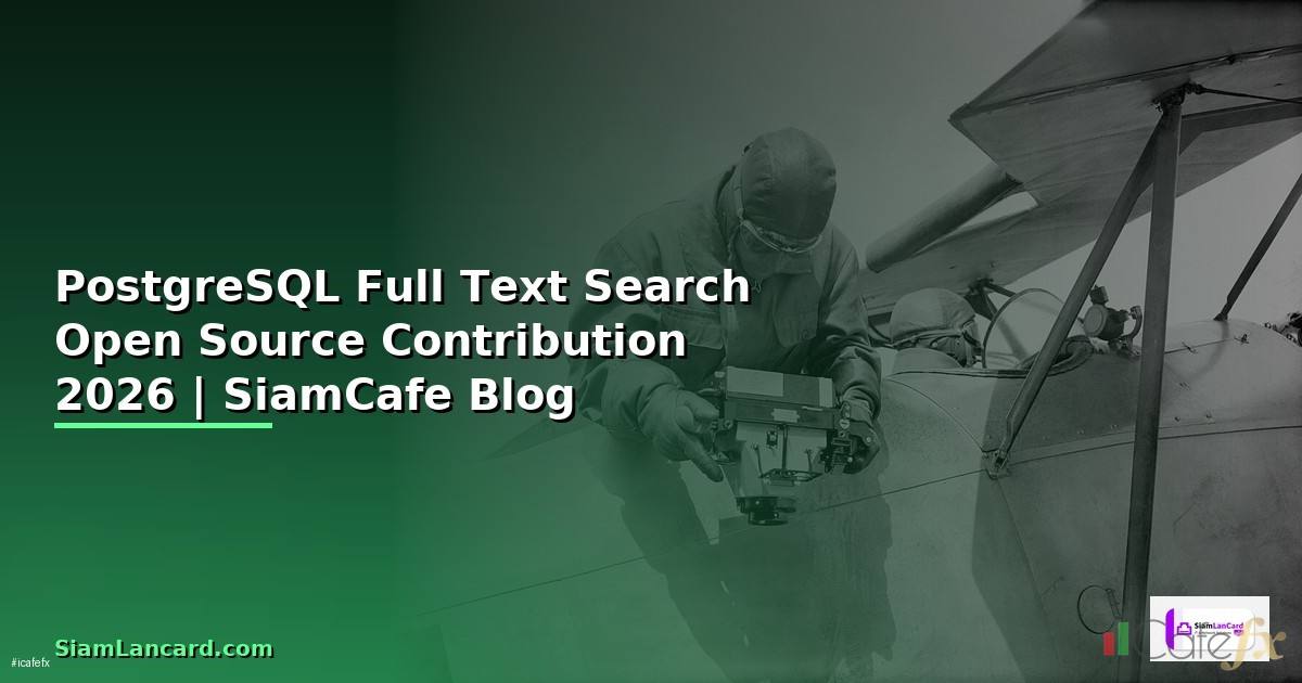 PostgreSQL Full Text Search Open Source