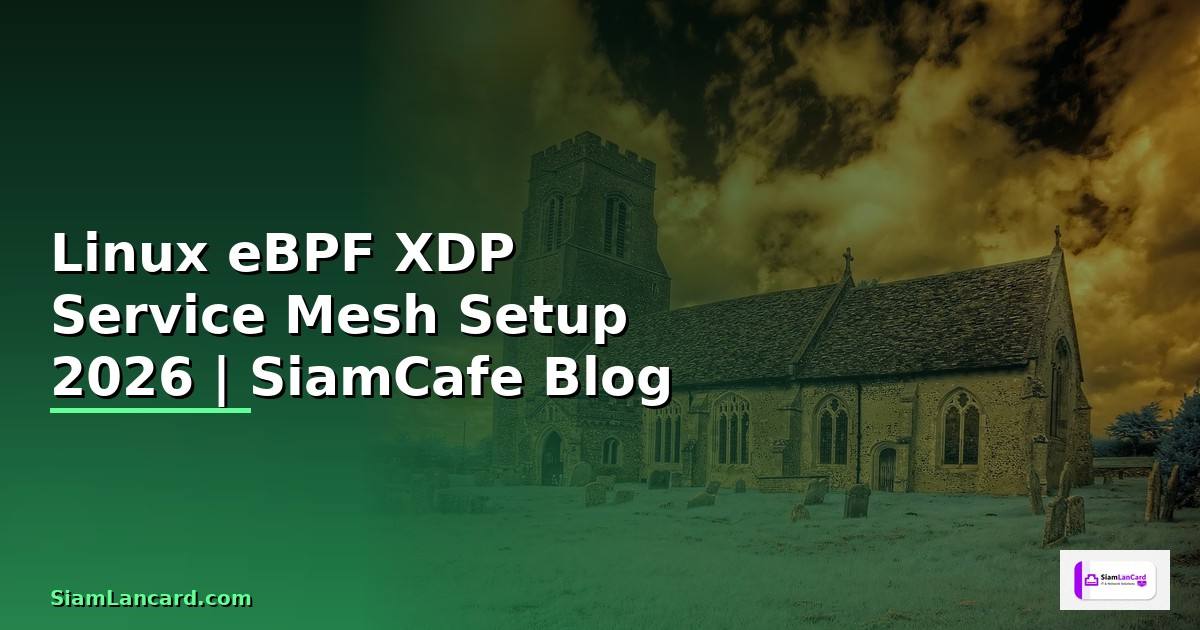 Linux eBPF XDP Service Mesh Setup