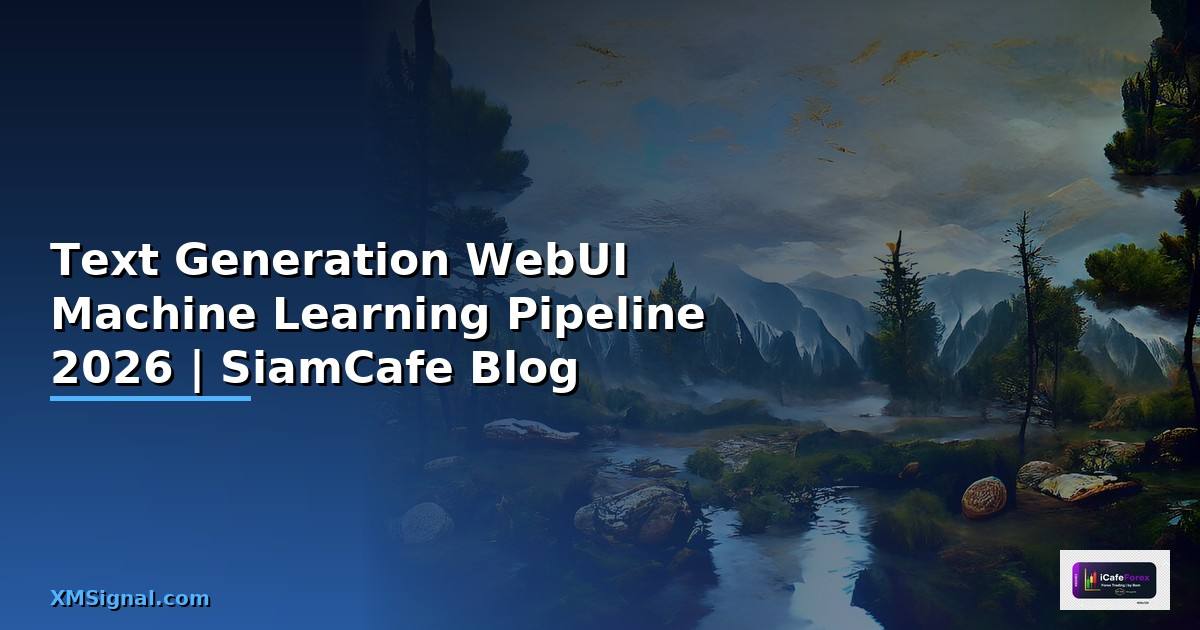 Text Generation WebUI Machine Learning Pipeline