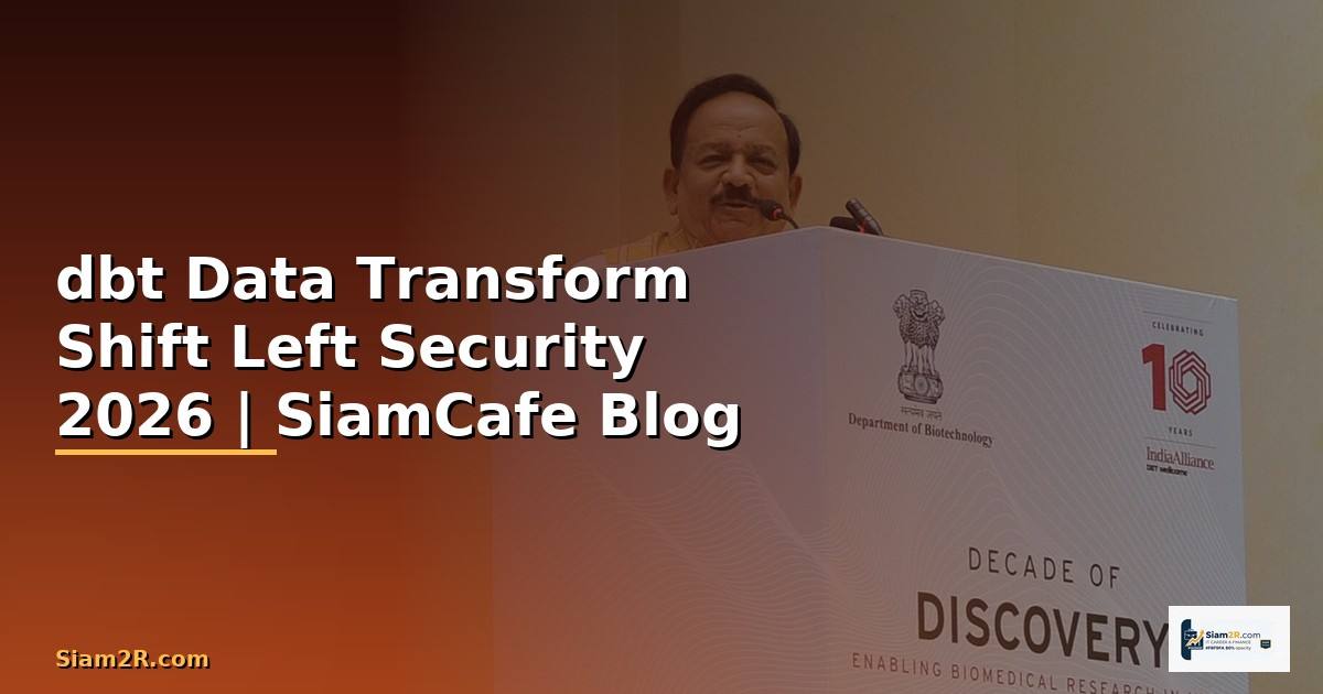 dbt Data Transform Shift Left Security