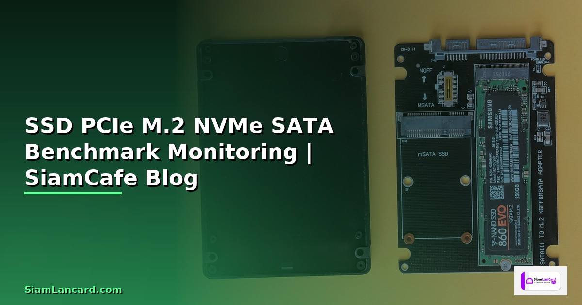 SSD PCIe M.2 คือ — เปรียบเทียบ NVMe SATA พร้อม