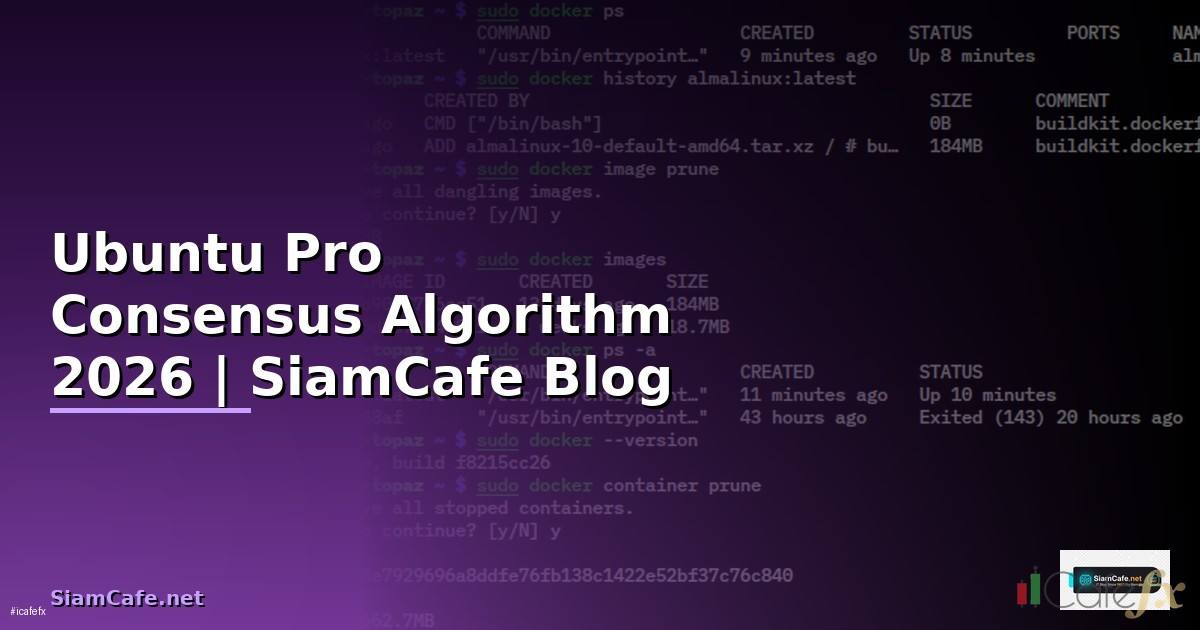 Ubuntu Pro Consensus Algorithm