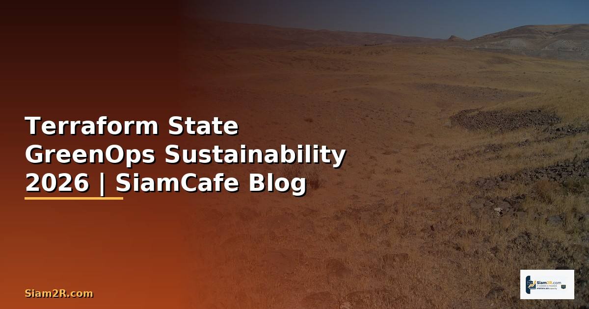 Terraform State GreenOps Sustainability