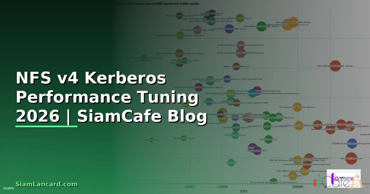 NFS v4 Kerberos Performance Tuning เพิ่มความเร็ว