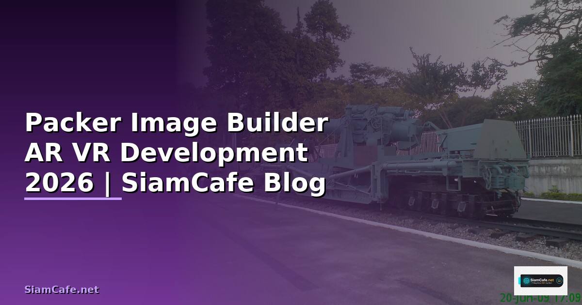 Packer Image Builder AR VR Development