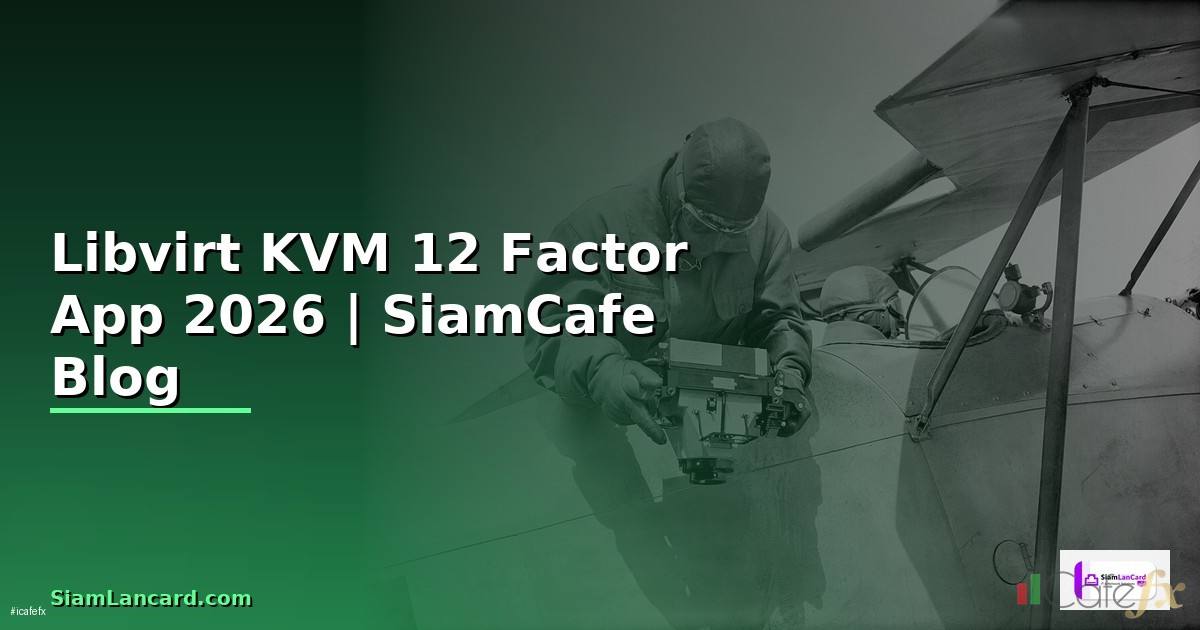 Libvirt KVM 12 Factor App