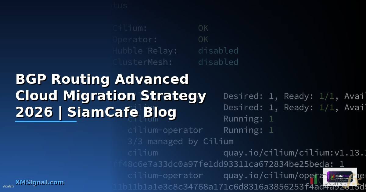 BGP Routing Advanced Cloud Migration Strategy — คู่มือฉบับสมบูรณ์ 2026