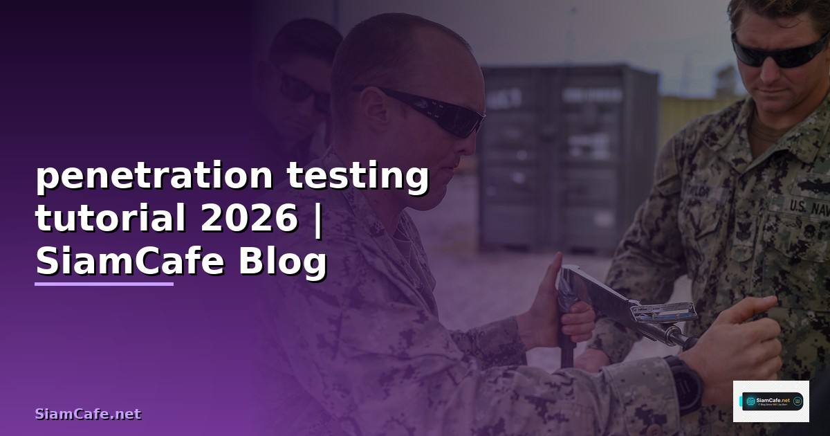 penetration testing tutorial