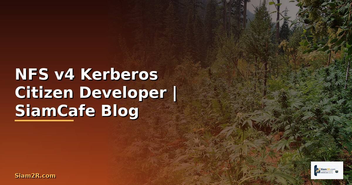 NFS v4 Kerberos Citizen Developer