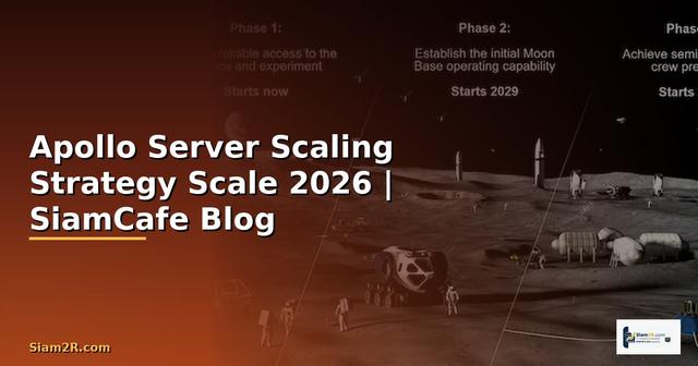 Apollo Server Scaling Strategy วิธี Scale — คู่มือฉบับสมบูรณ์ 2026