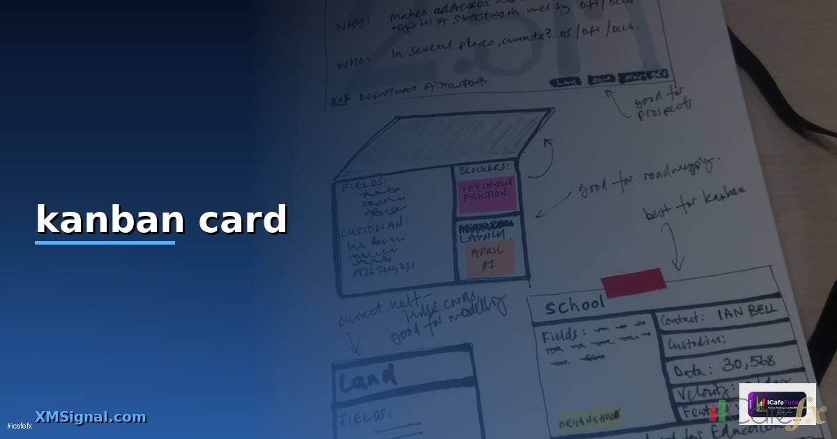 kanban card คือ — วิธีตั้งค่าและใช้งานจริงพร้อมตัวอย่าง