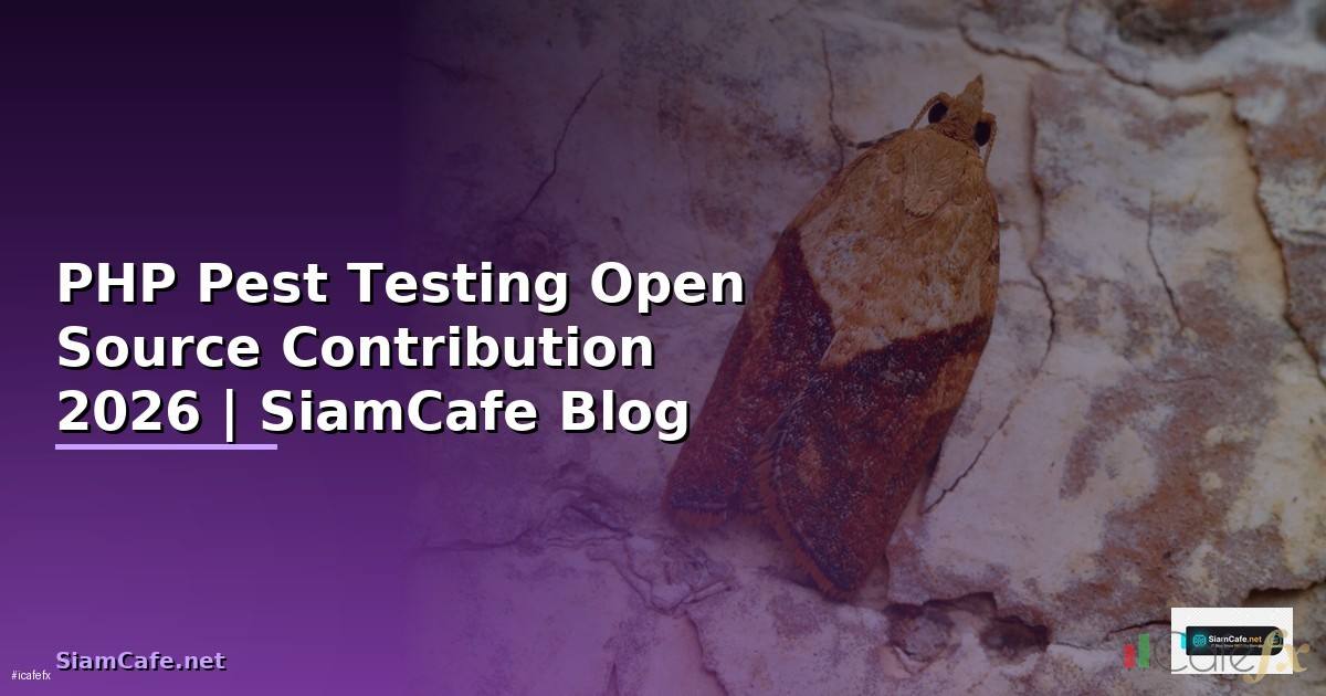 PHP Pest Testing Open Source Contribution