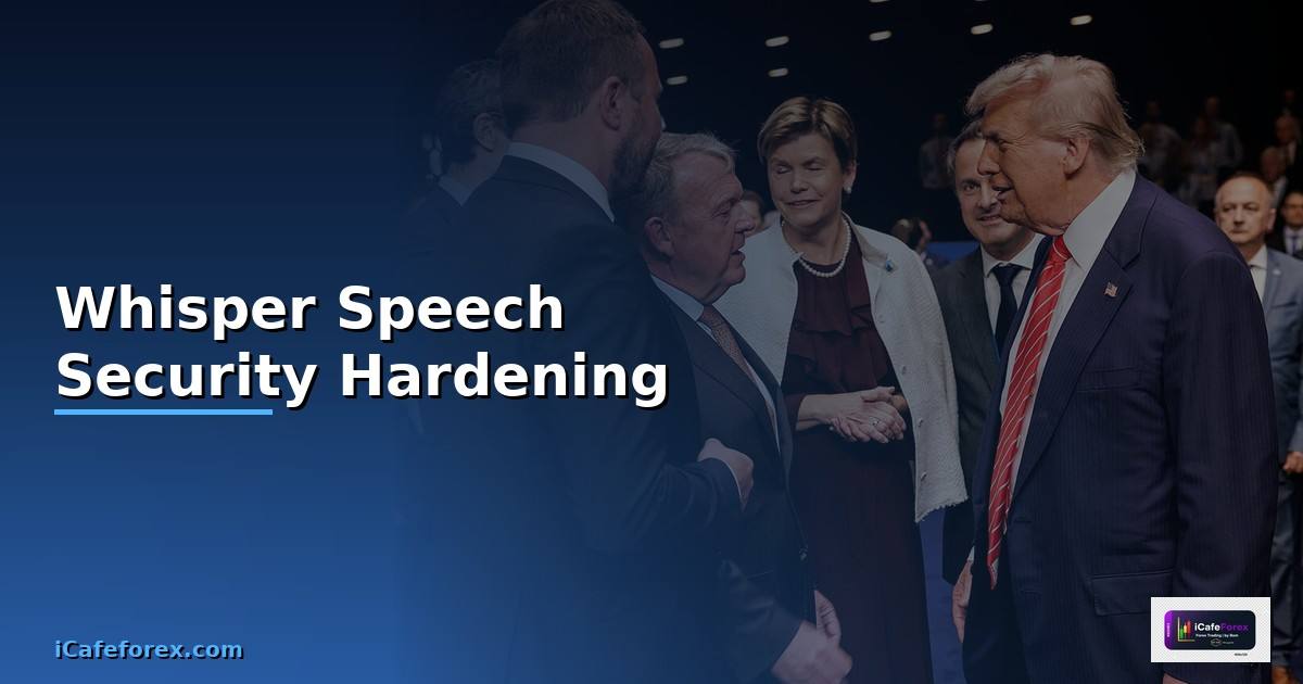 Whisper Speech Security Hardening ป้องกันแฮก —