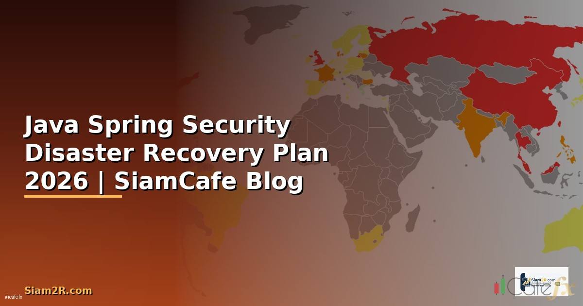 Java Spring Security Disaster Recovery Plan